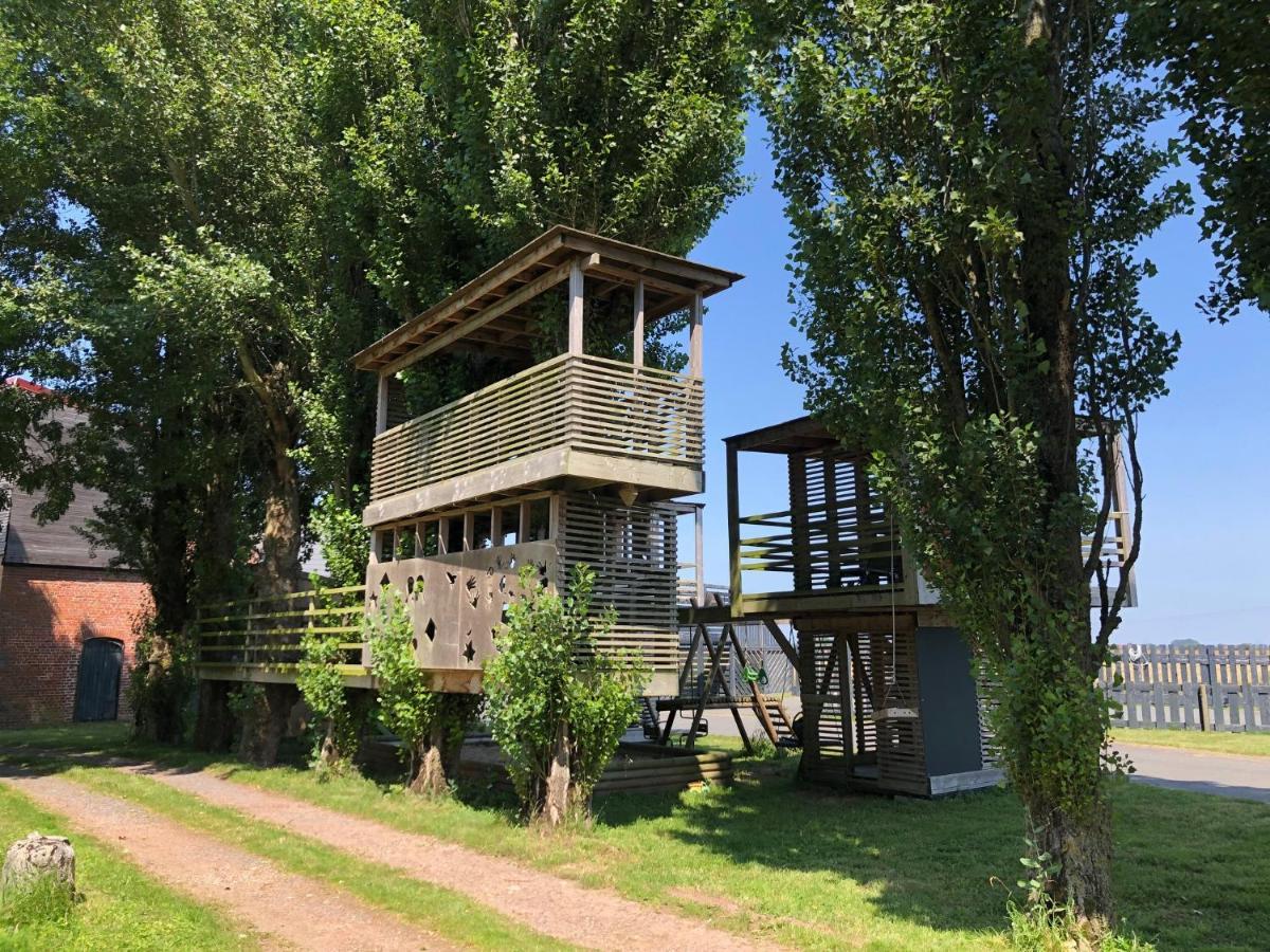 فيلا Le Domaine Des Zoiseaux - Lddz Des Flandres Vieux-Berquin المظهر الخارجي الصورة
